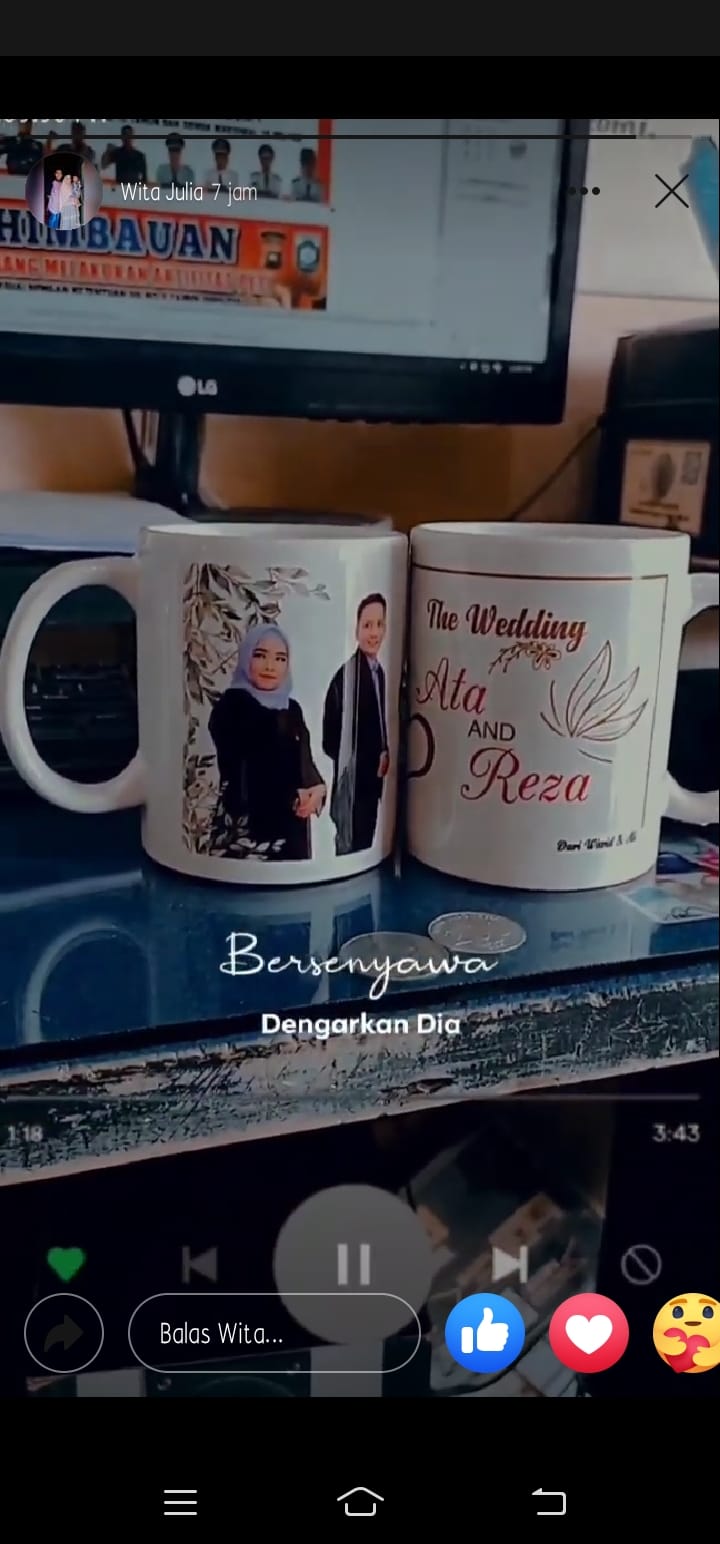 MUG GELAS CUSTOM