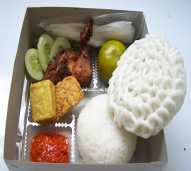 Nasi Kotak 1 Lauk