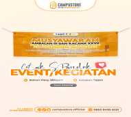 CETAK SPANDUK/BANNER/BALIHO 500 M x 200 CM
