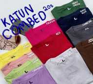 KAOS POLOS COTTON COMBED 20S